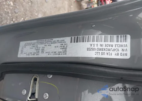 2021 Jeep Cherokee Limited 4X4 из США, поврежденный, VIN 1C4PJMDX8MD105233